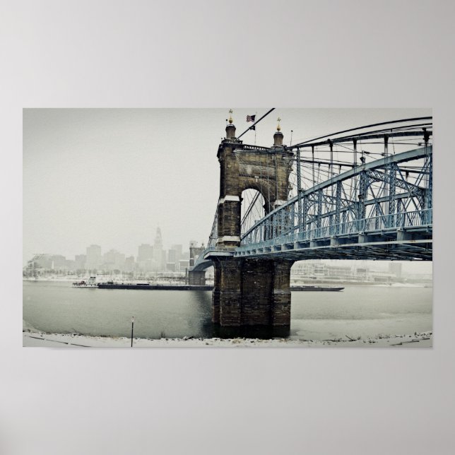 Póster El puente que rompe (Frente)