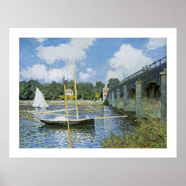 Póster El puente vial de Argenteuil (Frente)