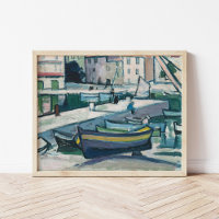 El puerto, Cassis | Samuel John Peploe