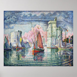 Póster El puerto de La Rochelle, 1921