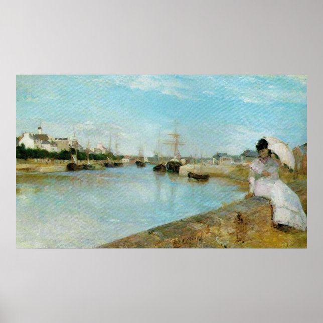 Póster El puerto de Lorient (Frente)