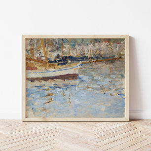 Póster El puerto de Niza Berthe Morisot