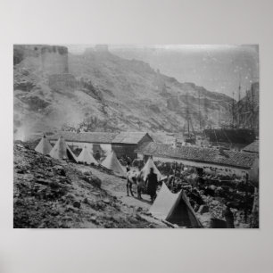 Póster El puerto en Balaklava