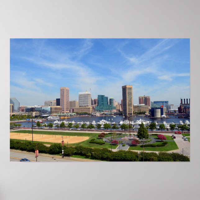 Póster El puerto interior de Baltimore (Frente)