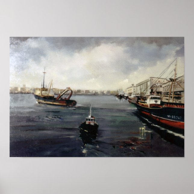 Póster El puerto/O porto/The port (Frente)