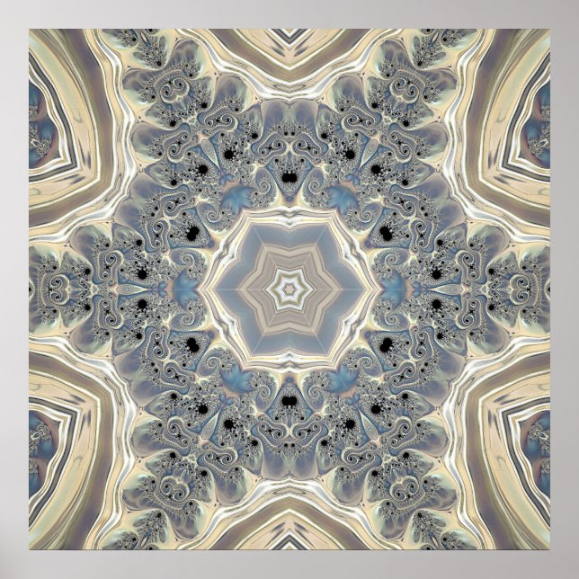 Póster El pulso de un sueño fractal  (Frente)