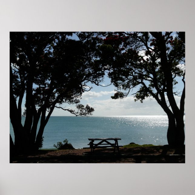 Póster El punto de picnic de verano (Frente)