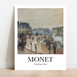 Póster El punto muerto de Claude Monet