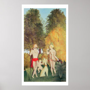 Póster El Quartet feliz, 1902 (aceite en lona)
