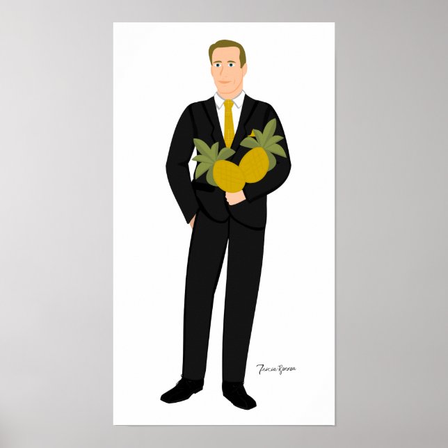 Póster El que ama las piñas (Frente)