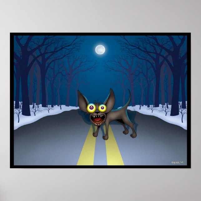 Póster El Que Le Mordía (Frente)