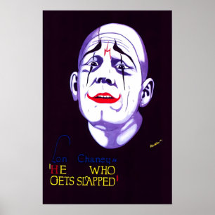 Póster Él que recibe la bofetada Película de 1924 CARTEL
