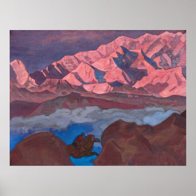 Póster El que tiene por Nicholas Roerich (Frente)