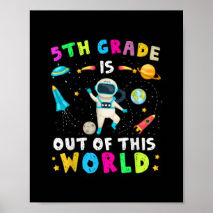 Póster El quinto grado está fuera de este mundo de vuelta