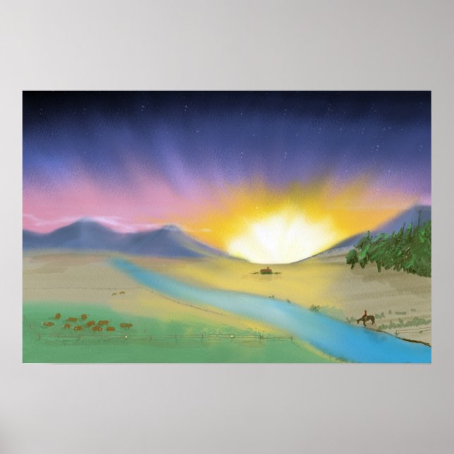 Póster El Rancho (Frente)