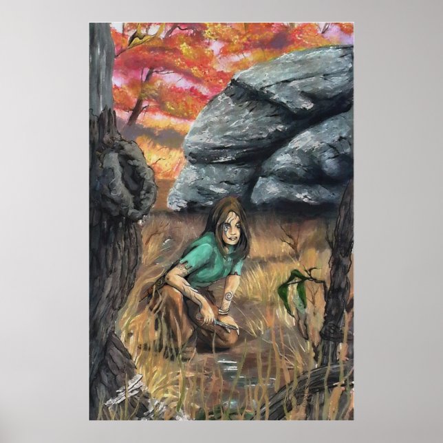 Póster El rastreador (Frente)