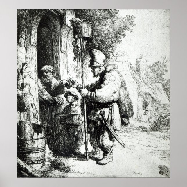 Póster El Ratcatcher, 1632 (Frente)