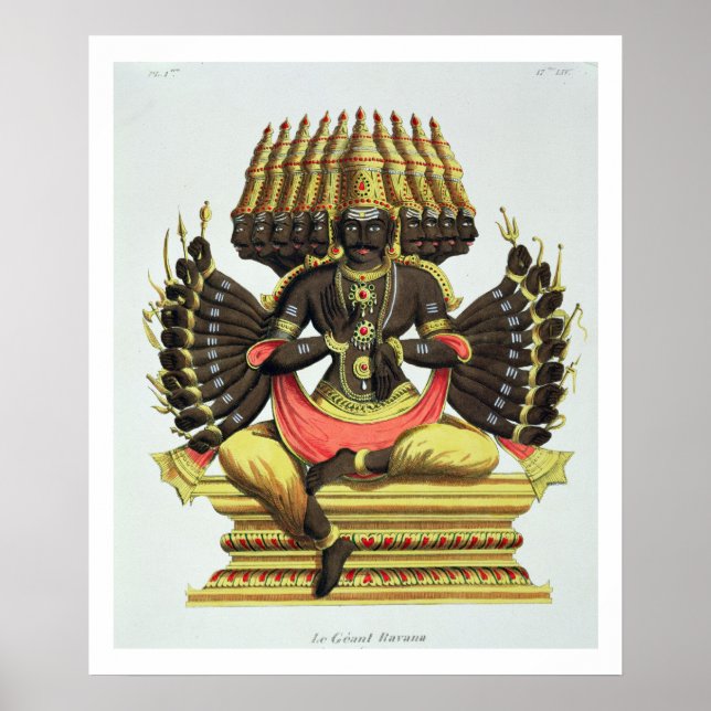 Póster El Ravana gigante (color litho) (Frente)