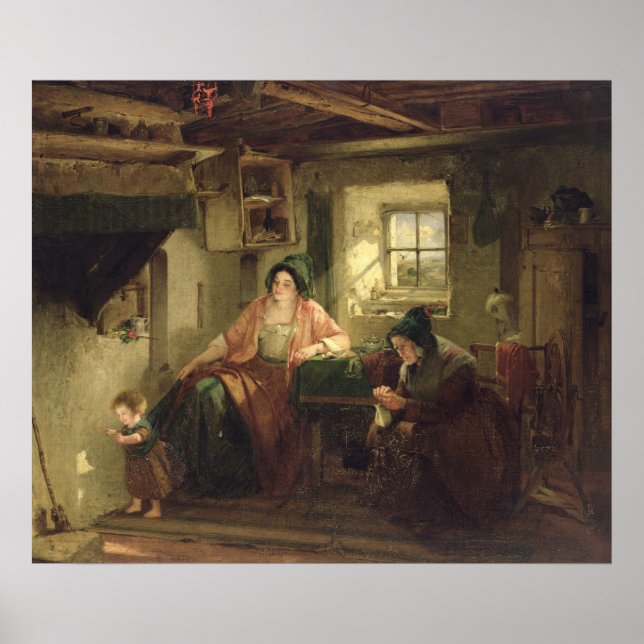 Póster El Rayo de Luz Solar, 1857 (Frente)