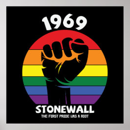 Póster El recuerdo de los disturbios en Stonewall