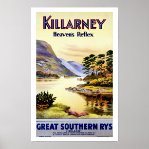 Póster El reflejo del cielo del ~ de Killarney