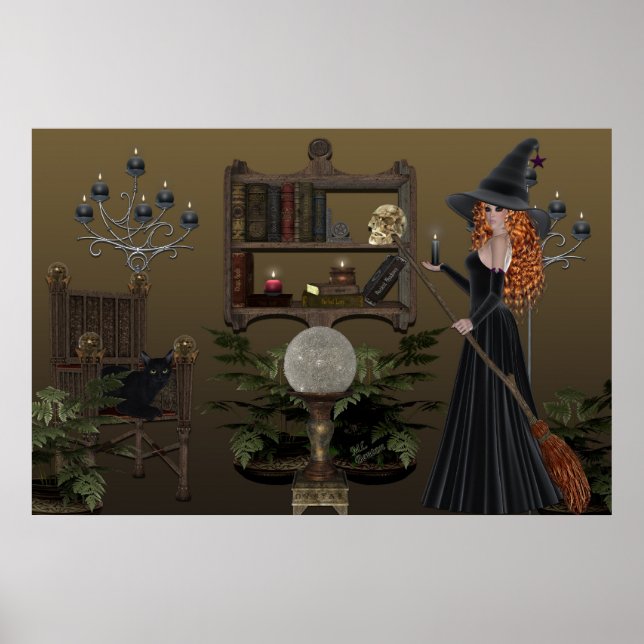 Póster El refugio de la bruja (Frente)