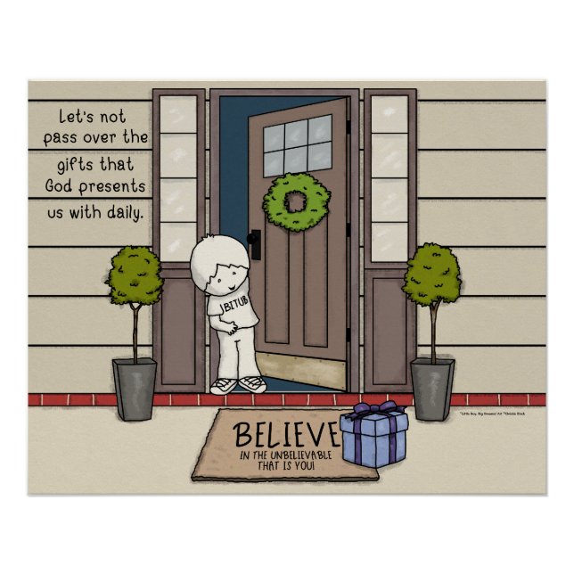 Póster El regalo diario de Dios (Anverso)