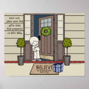 Póster El regalo diario de Dios