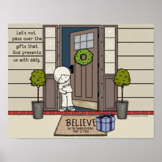 Póster El regalo diario de Dios (Frente)