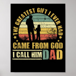 Póster El regalo más grande que jamás había venido de Dio