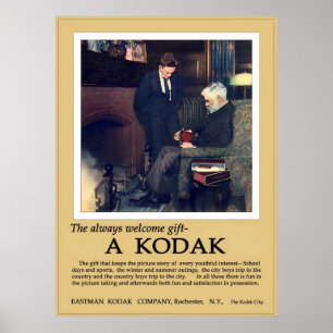 Póster El regalo siempre agradable. Circa 1915.