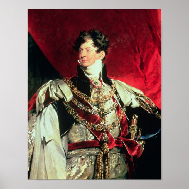 Póster El Regente Príncipe, más tarde George IV 2 (Frente)