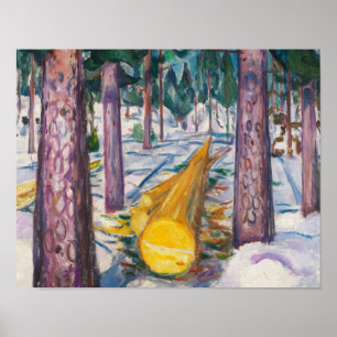 Póster El registro amarillo de Edvard Munch