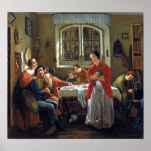 Póster El regreso de Moritz Daniel Oppenheim