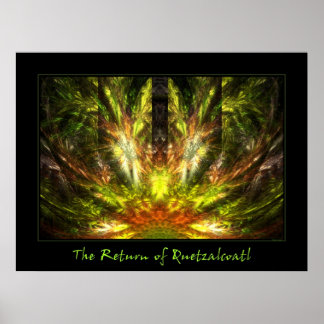 Póster El regreso de Quetzalcoatl