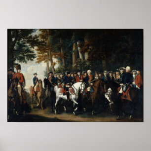 Póster El regreso del Rey Federico II de Preussen von