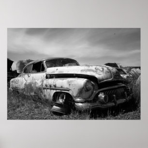 Póster El rehén del auto Buick