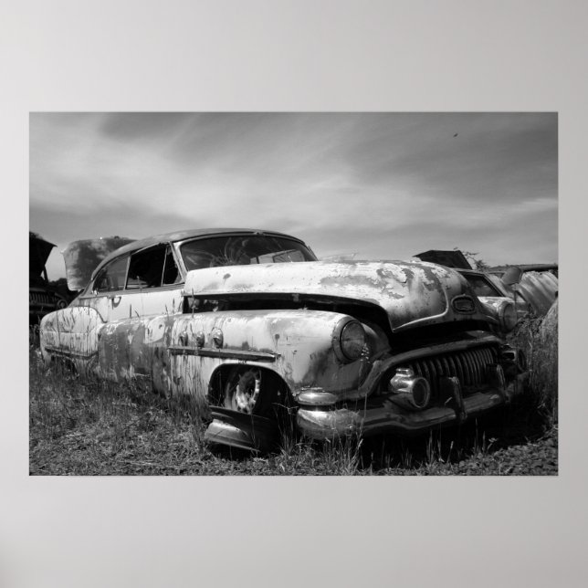 Póster El rehén del auto Buick (Frente)