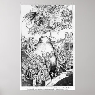 Póster El reinado del Antichrist