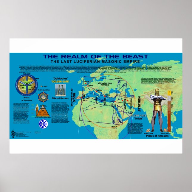 Póster El reino de los Anticristo (Frente)