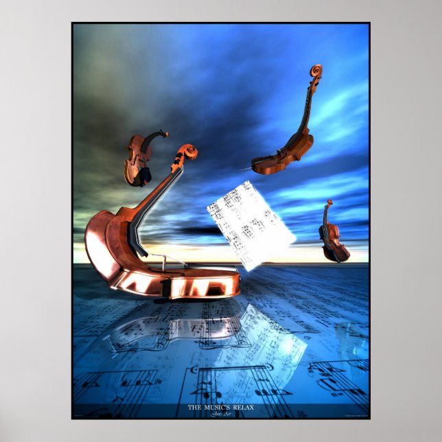PÓSTER EL RELAX DE LA MÚSICA (Frente)