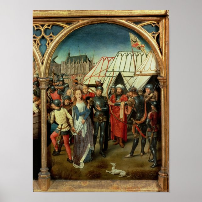 Póster El relicario de Santa Ursula, 1489 (Frente)
