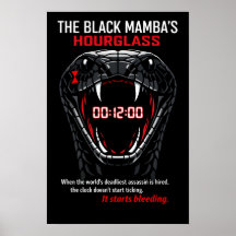 El reloj de arena de la mamba negra