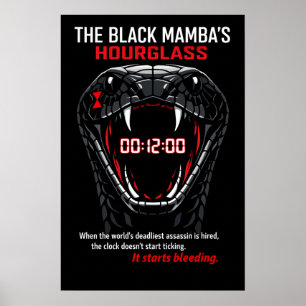 Póster El reloj de arena de la mamba negra
