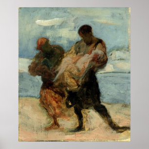 Póster El rescate, c.1870