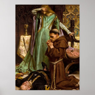 Póster El rescate de Gismonda, 1906 por J. C. Leyendecker