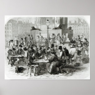 Póster El restaurante de los pies mojados