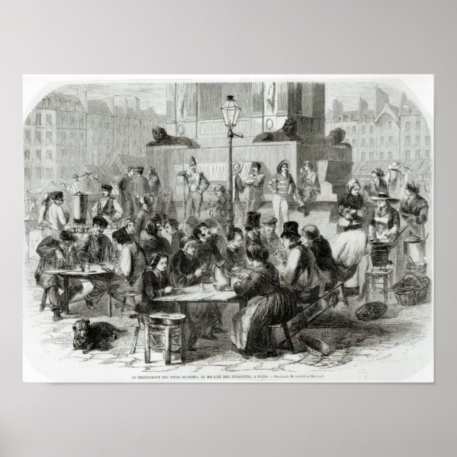 Póster El restaurante de los pies mojados (Frente)