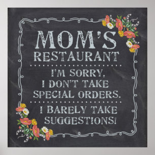 Póster El restaurante de mamá