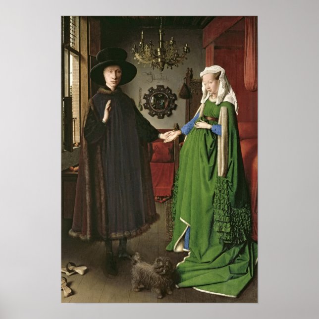 Póster El retrato de Giovanni Arnolfini (Frente)